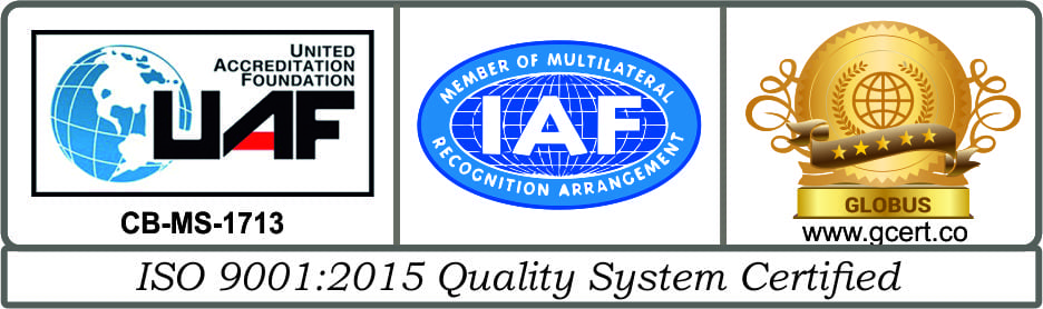 ISO 9001:2015 Quality Management System certificate issued to Advance Zone Technology L.L.C